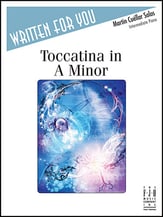 Toccatina in A Minor piano sheet music cover